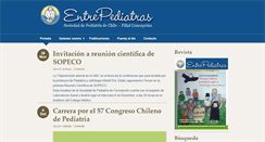 Desktop Screenshot of entrepediatras.cl